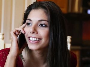 Roughly Fingered And Face Fucked Girl Loves Dick