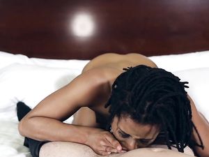 Fit Black Girl Is A World Class Cocksucking Hottie