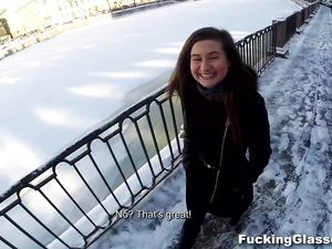 Euro Teen Joins Him For POV Sex In His Flat